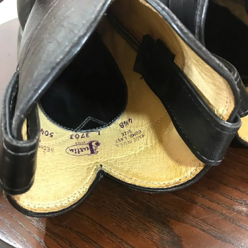 4.5 JUSTIN ROPER BOOTS! - Picture 6 of 8